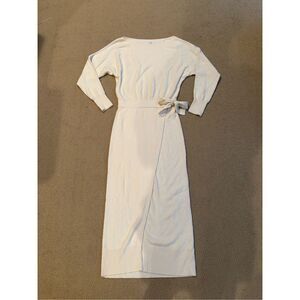Intermix maxi wrap sweater dress XS